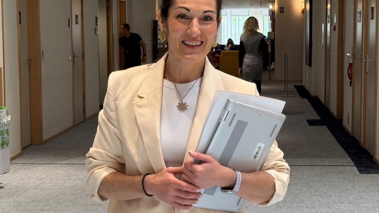 Oihane Agirregoitia exige que la financiación europea refleje el papel clave de los puertos en la descarbonización del transporte 